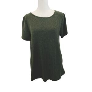 Pink Clover Daisee Top - Button Back Detail - Green